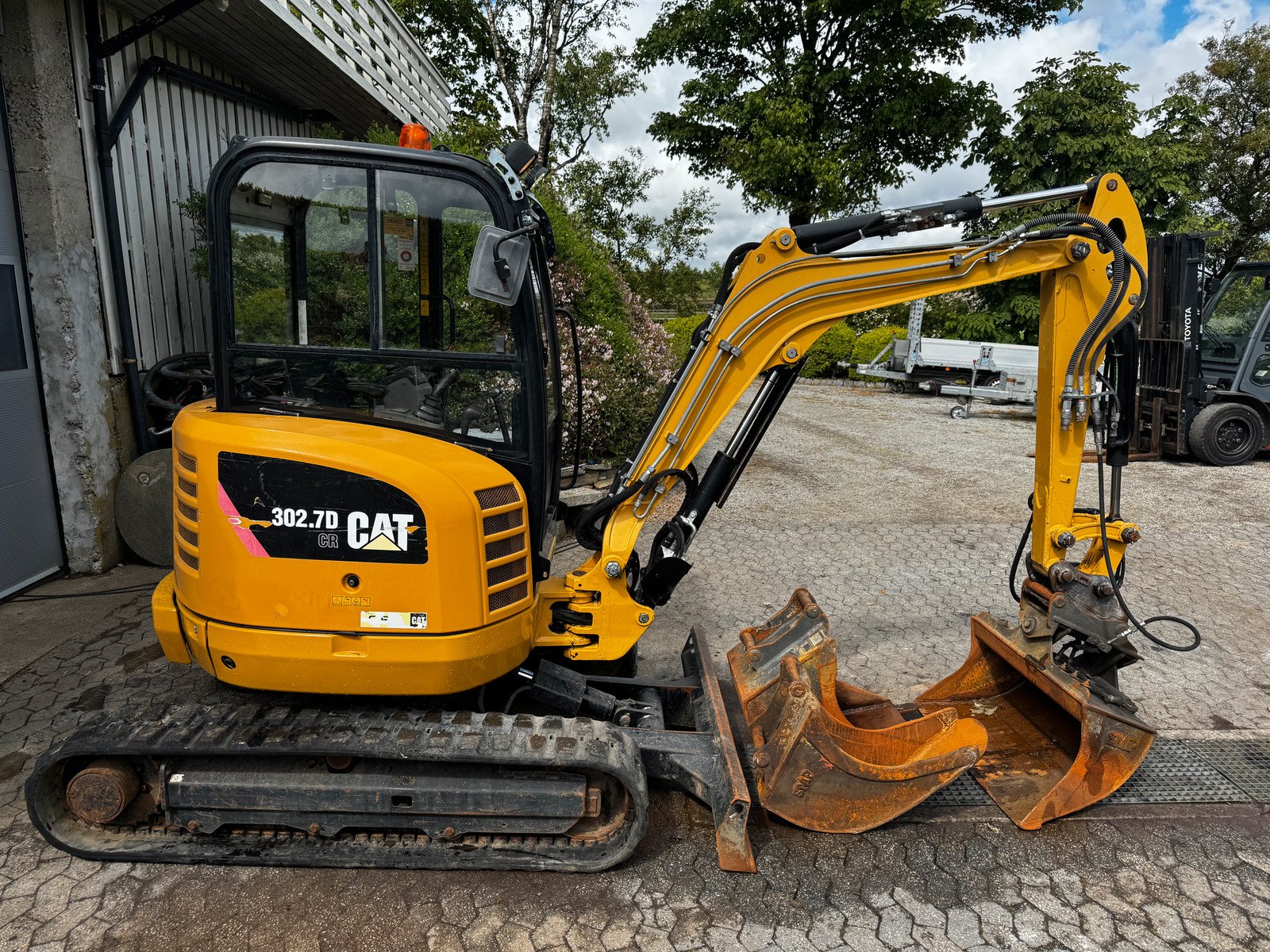 Caterpillar 302.7 9 caterpillar 302.7 2t7 5 786 h 2016