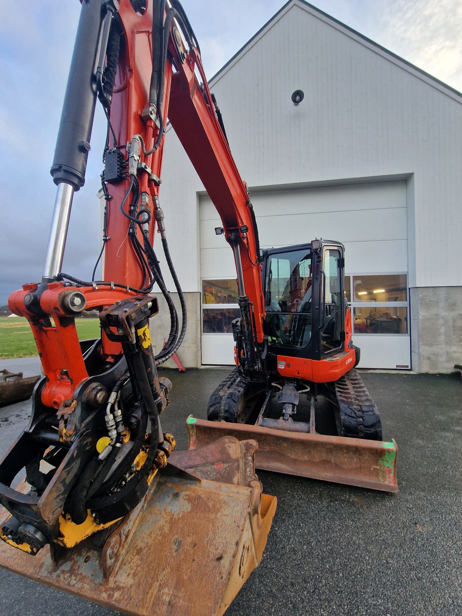 Kubota U55-4 5 kubota u55 4 5t5 2018 3 062 h