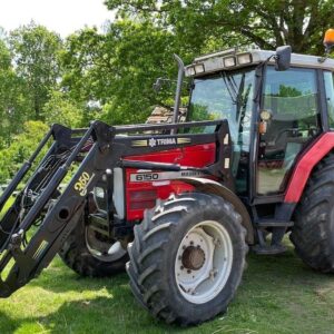 massey ferguson 6150 4wd – 97 ch – 6 437 h – 1998