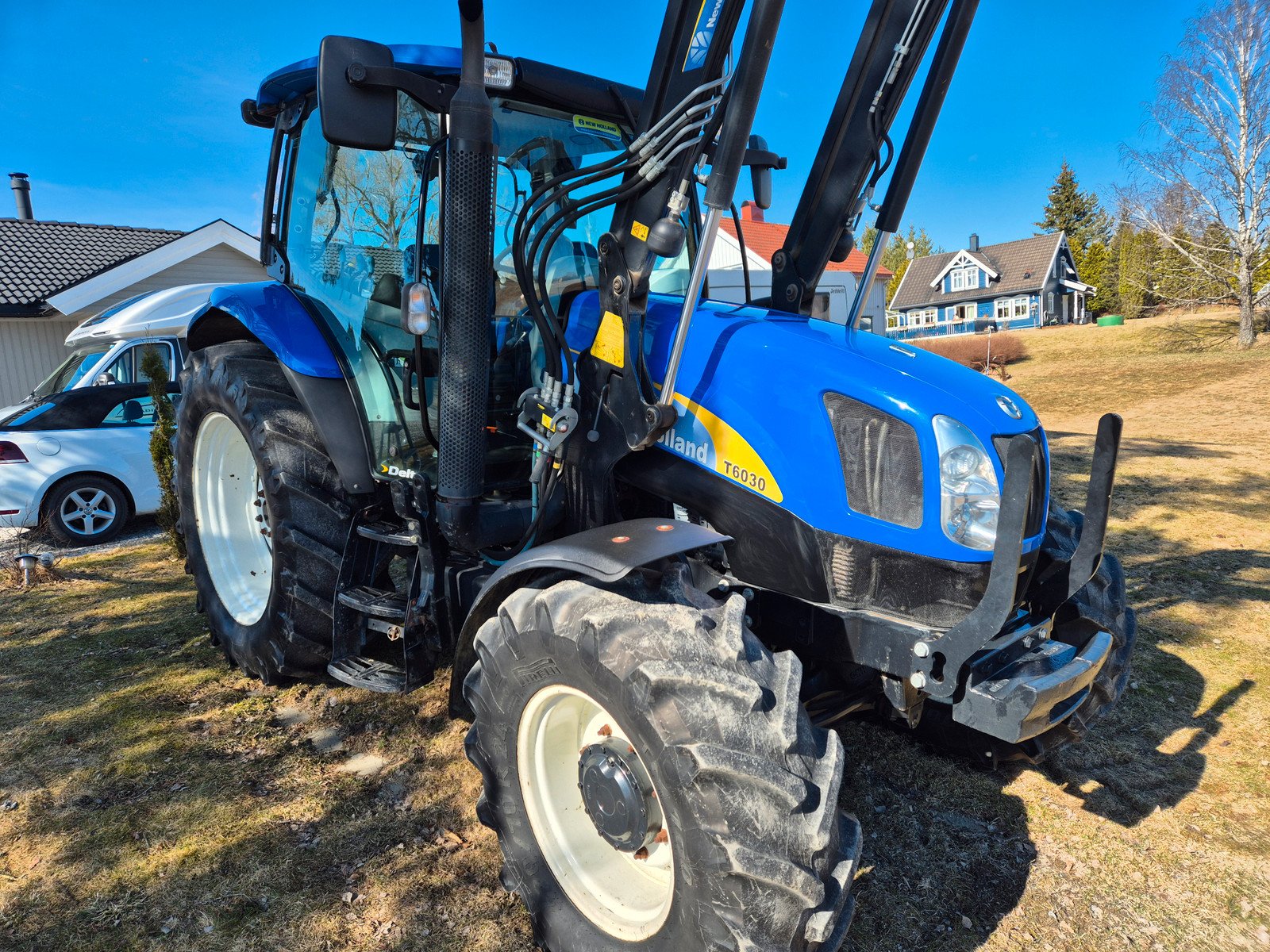 New Holland 6030 15 new holland 6030 117 ch 3 258 h 2008
